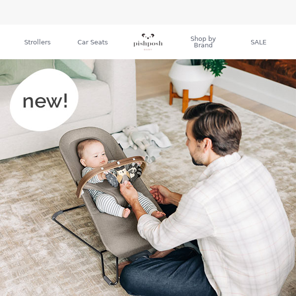 Meet the NEW UPPAbaby Mira Bouncer!