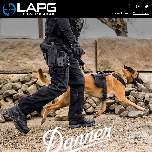 Danner police outlet discount