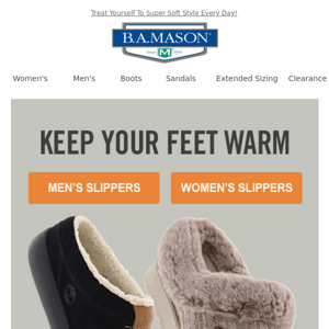 Keep Your Toes Toasty With Slippers