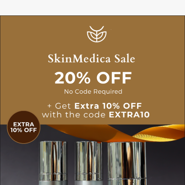 💛 SkinMedica 20% Off Sale + Get An Extra 10% Off