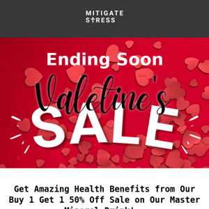 ❤️❤️❤️ Last Chance for our Valentine's Sale
