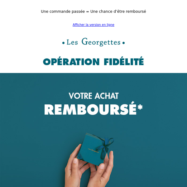 Une chance d'être remboursé !