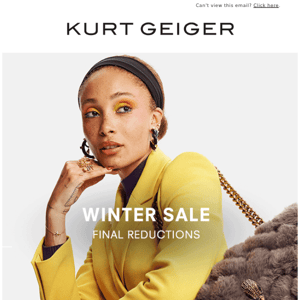 Last call for our Winter Sale