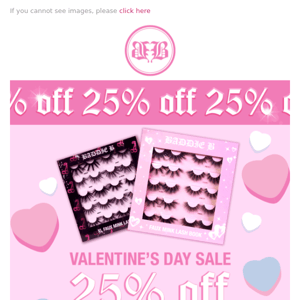 25% OFF LASH BOOKS