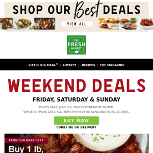Delicious Weekend Deals are here! 🔥🕶️