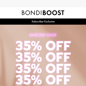 Subscriber Exclusive: 35% OFF SITEWIDE