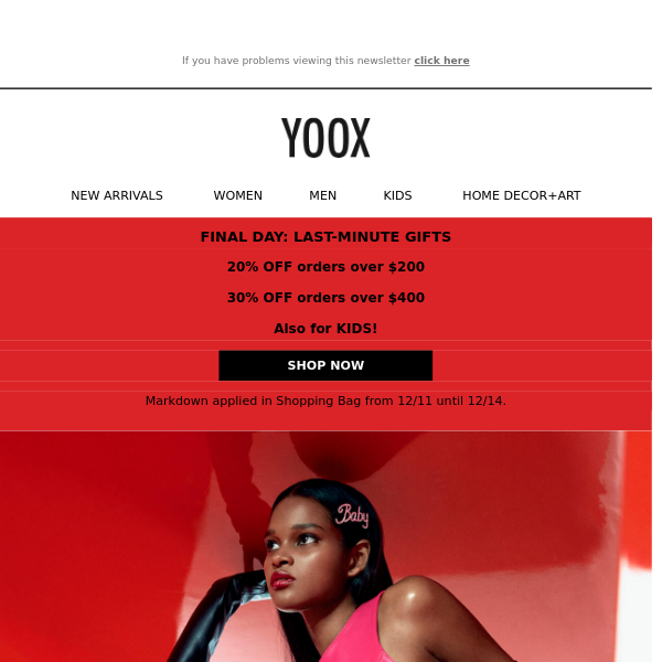 Ready to party? Do it 8 by YOOX style