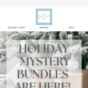 Mystery Bundles are here and You get First Dibs!