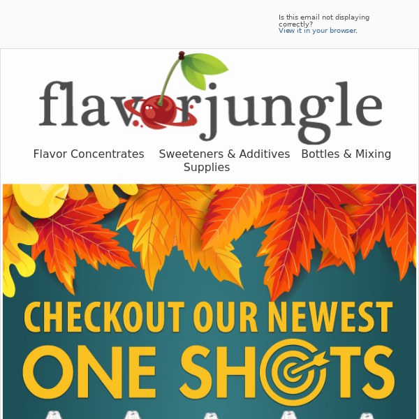 Grab our most popular and newest additions at FlavorJungle.com