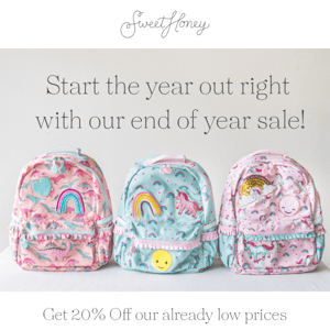 We're ending the year with a bang! 🎉 Our New Year's Sale starts NOW!