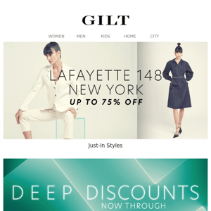 Up to 75% Off Just-In Lafayette 148 New York | Deep Discounts Gone by Midnight