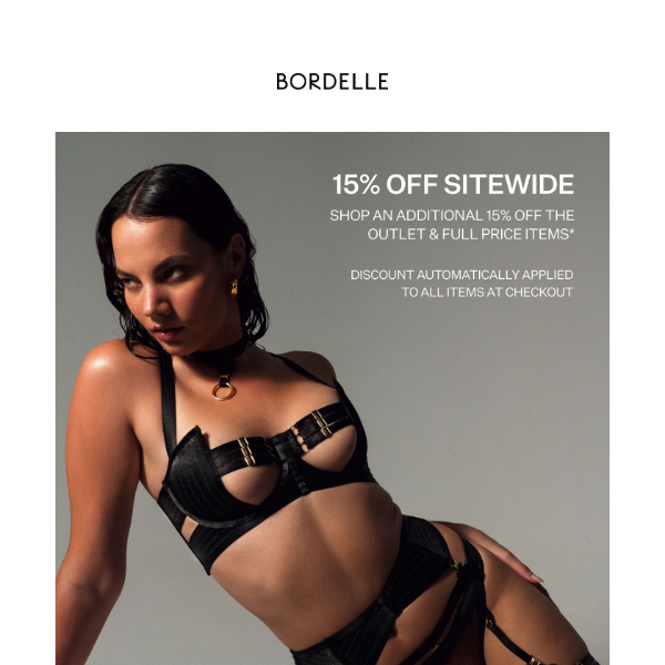 SHOP 15% OFF SITEWIDE