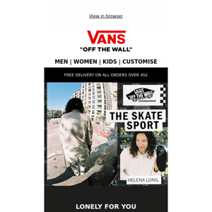 Vans x Helena Long