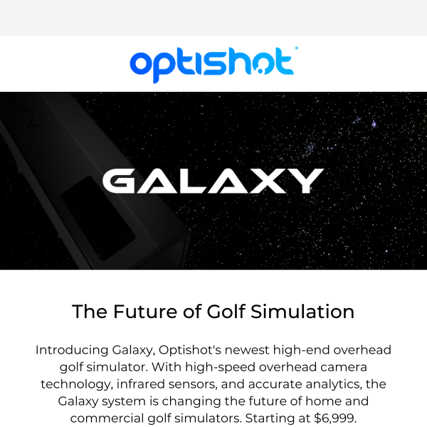 The New Galaxy Simulator ⛳