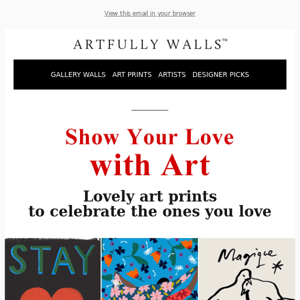 Show Your Love with Art