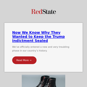 Now We Know Why They Wanted to Keep the Trump Indictment Sealed