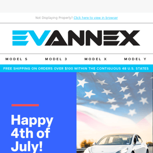 Happy 4th of July from Everyone at Evannex