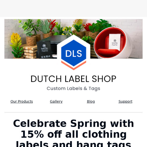 Don't Miss Out on 15% Off Labels - Last Chance! 🚨