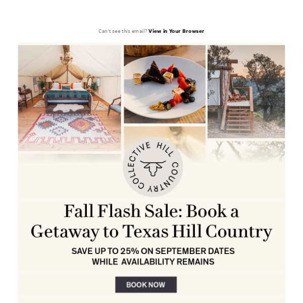 Fall Flash Sale