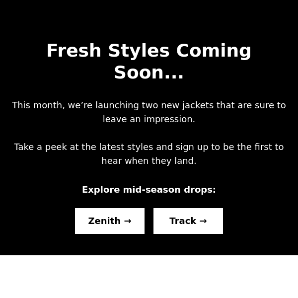 Sneak Peek // New Styles Dropping Soon  👀
