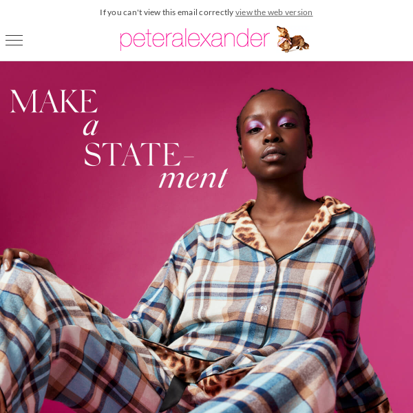 Make a Statement with Peter's New Range.