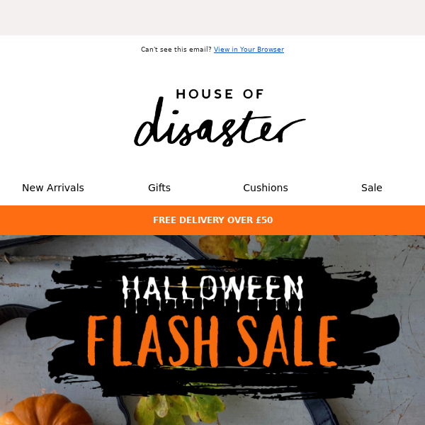 HALLOWEEN FLASH SALE! 🎃