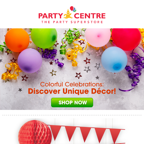 Colorful Celebrations: Discover Unique Décor!