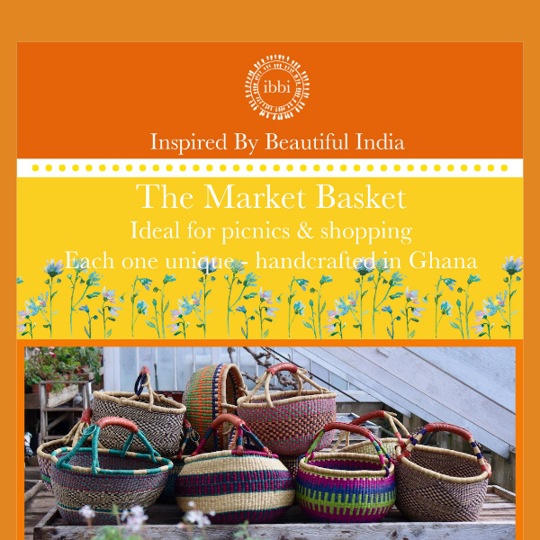 Market Baskets From Ghana | Back In Stock