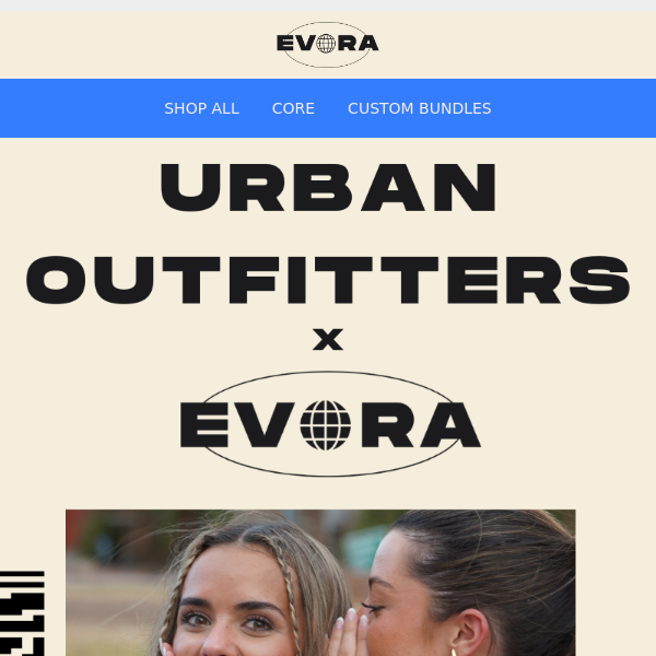 ⚠️ URBAN OUTFITTERS x EVORA ⚠️