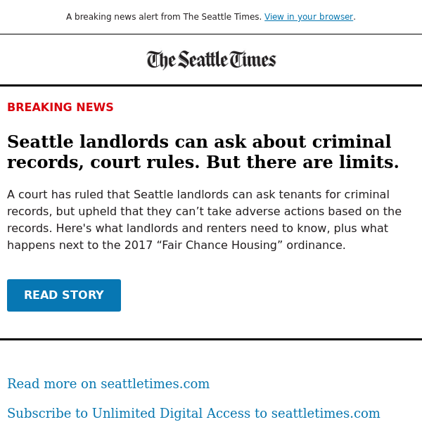 Seattle landlords can ask about criminal records, court rules. But there are limits.