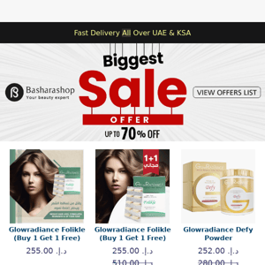 Mega Discount On Your Favorite Products