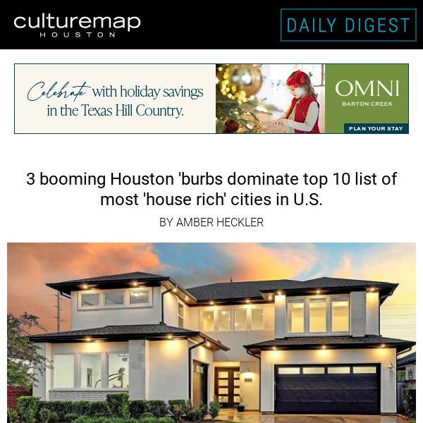 3 booming Houston 'burbs most 'house-rich' in U.S.