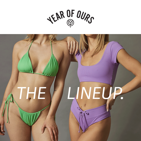 Dive Into Our New Swim Lineup