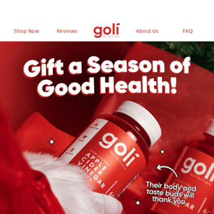 Give the gift of good health