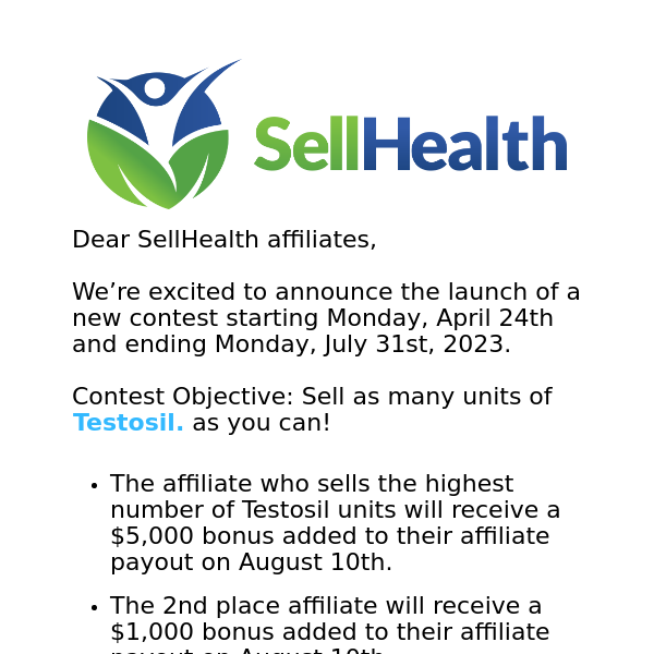 [SellHealth] 💰Testosil Contest & Training!