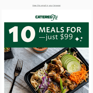 10 Meals/$99 | Delicious + Convenient Meals 😋