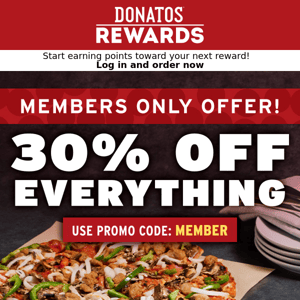 It's a good day to be a Rewards member. ❤️