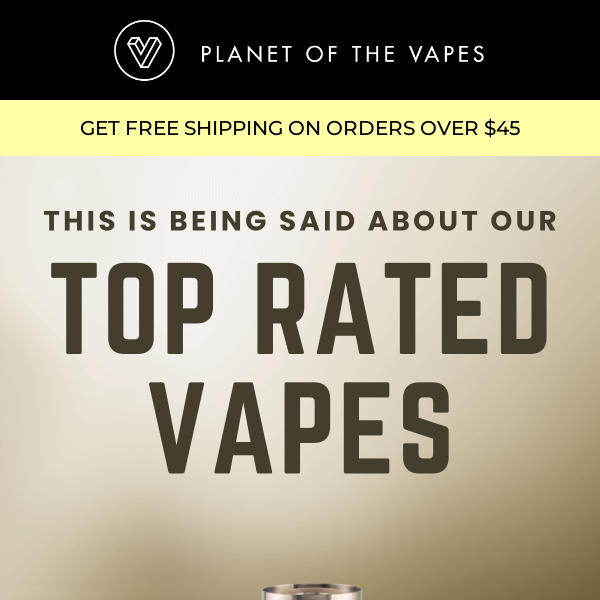 Way to go, Planet Of The Vapes, you’re awesome!