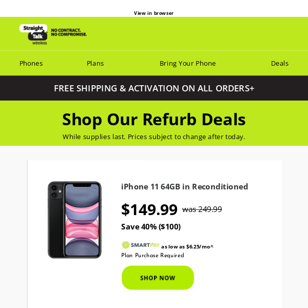 Up to 50% OFF 🏷️ Refurb phones