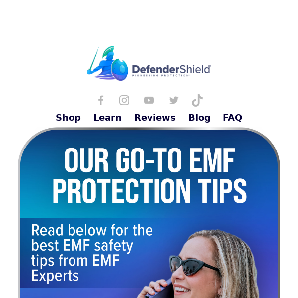 Universal EMF Radiation Blocking Phone Wallet Case: DefenderShield