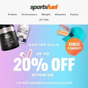 ENDS TONIGHT: Easter Sale!