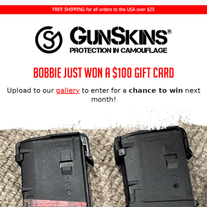 We selected the Gun of the Month for March! You could be next!