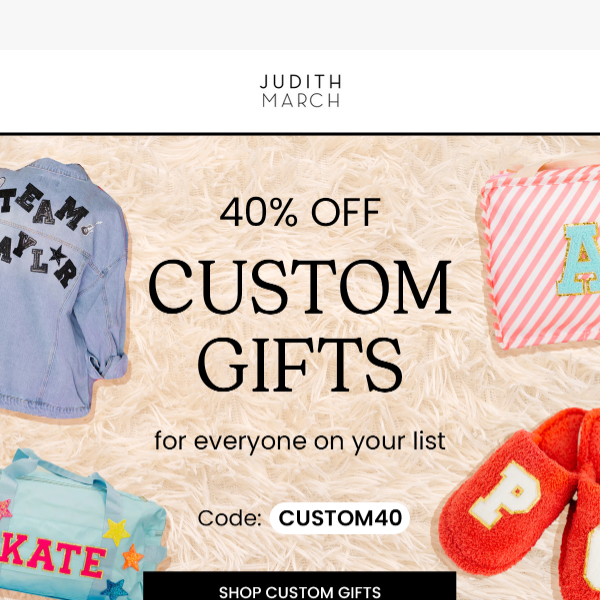 🎁Cute, custom and 40% off!