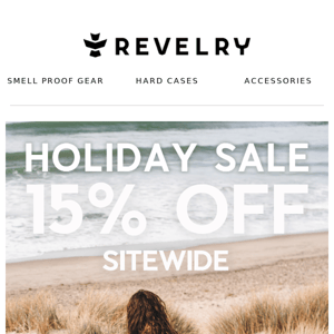 REVELRY //  Sitewide Sale on Perfect Holiday Gifts