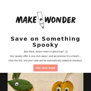 Save on Something spooky  👉🏽👻🍁🍃