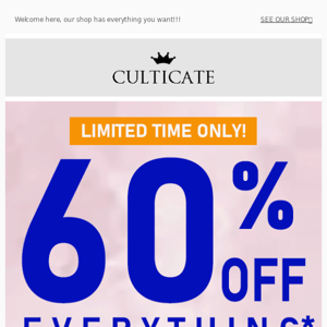 Get 50% Off Sitewide