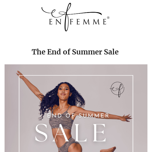 On Now! The End of Summer Sale! 🎉