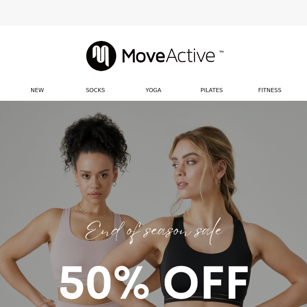 50% OFF KNEO ACTIVEWEAR