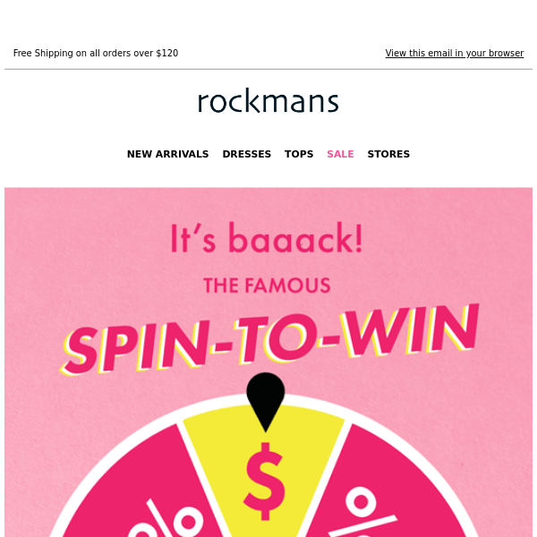 Feeling Lucky? Spin to WIN 🎉