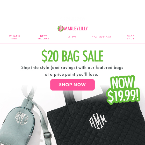 The bag you've been eyeing is ON SALE 💕 - Marley Lilly